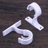 Curtain Bracket Rod Ceiling Brackets Rods Hook Hanger Walls Aluminum Alloy Double Hooks For