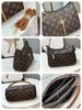 2025 Retro Chain Underarm Bag - European & American Style Crossbody Shoulder Handbag, Printed Bucket Design, Compact & Chic