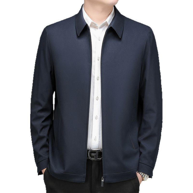 Autumn Middle-aged and Elderly Men's Business Men's Jacket Casual Men's Jacket