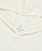 COVERNAT WOMAN Sheer Hoodie Knit Ivory