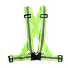 Adjustable Lightweight Reflective Vest for Outdoor Night Walking Biking Safety Gear Waterproof Running Safety Vests with Straps
