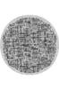 Rovigo Home Waschbarer Runder Bedruckter Teppich RHM7324-HT182