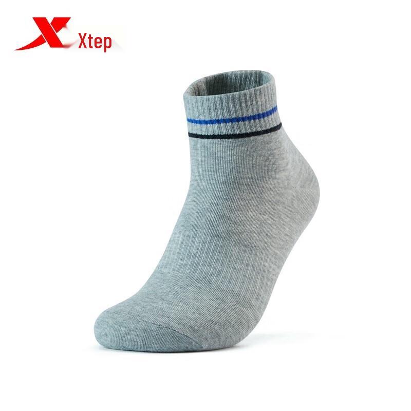 Xtep Men's Mid-Calf Sports Socks (3 Pairs)