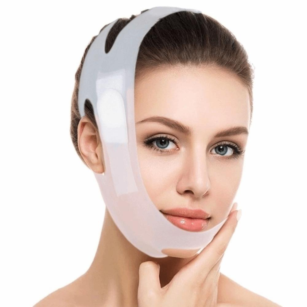 Silicone Face Strap Belt Mask Lift Up Face Slimming Strap Lift Oval Mask  Face