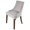 Velvet Tufted Wingback Chair Cover Slipcovers ,Stretch Fit Dining Area Chair Furniture Covers ,Reusable Washable Soft Elastic Lycra Sloping
