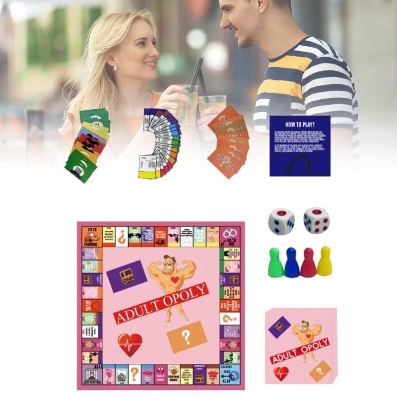 Lustiges und fesselndes Brettspiel für Paare für romantische Date-Nächte zu Hause