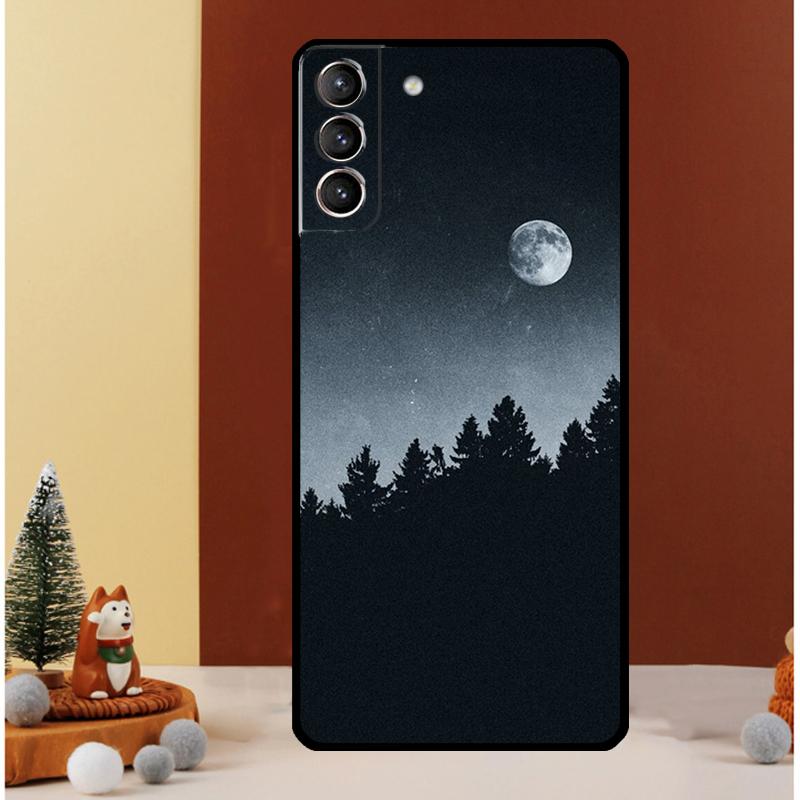 Nature Forest Mountain Case For Samsung Galaxy S24 S26 Ultra S22 S23 S25 Ultra S20 S21 Plus S10 S25 FE Cover Funda