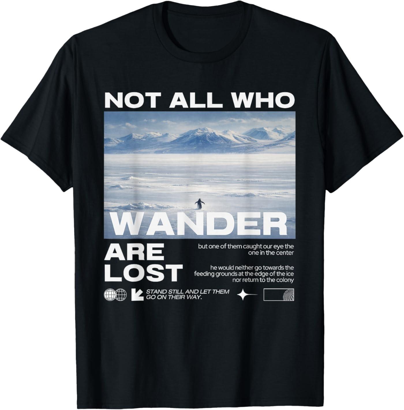 Penguin Mountain But Why Meme T-Shirt S разноцветный