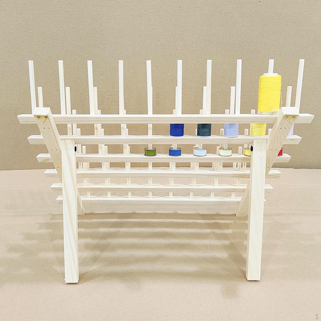 Držák nití Výšivkový organizér Stabilní Nástěnný Úsporný Všestranná Ozdoba Pevný