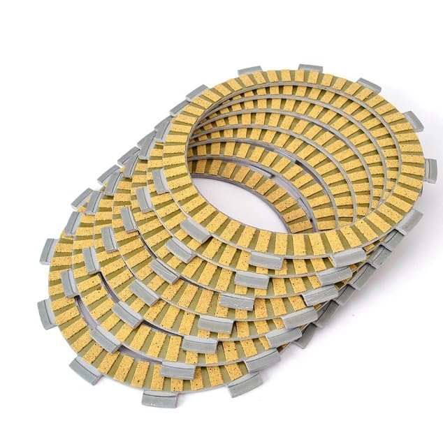 

Set of 7 Friction Plates (Paper Base) for KTM125, KTM200, and Husqvarna 125