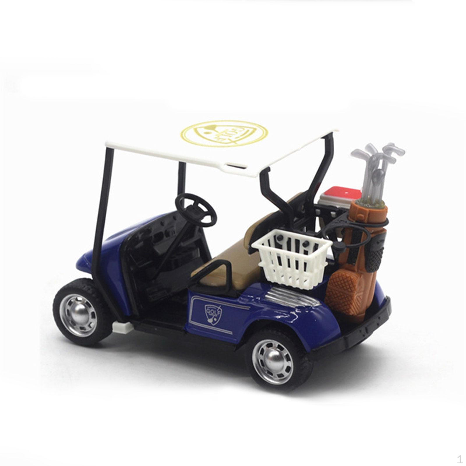 

Модель гольф-кара Миниатюрная игрушка Миниатюрные игрушки Настольный декор для синий