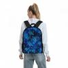 Schildkrötenmuster Dreiteiliges Rucksäcke Set für Jungen und Mädchen Beste Geschenke 2D Flacher Cartoon Schulrucksack für Kinder