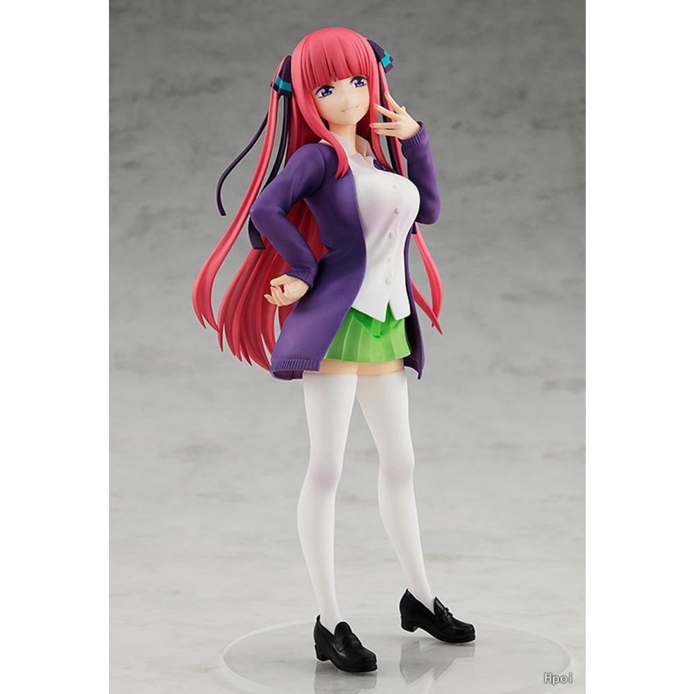 17CM Anime Gotoubun no Hanayome Figure Nakano Ichika Nakano Nino Animation Model Toy Gift Collection Decoration Ornaments
