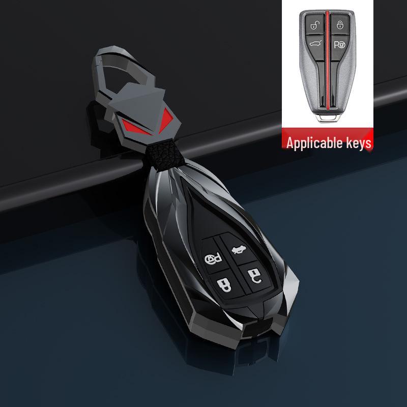 Premium Hongqi Key Case: HS5, H5, New H7, 19-23 HS7, and H9 Models - Unisex Car Key Shell