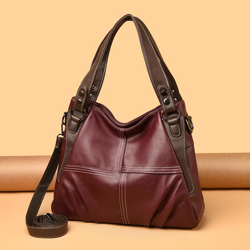 Lady Tote Bag - Large Capacity Handbag with Multiple Functions - Single Shoulder Bag