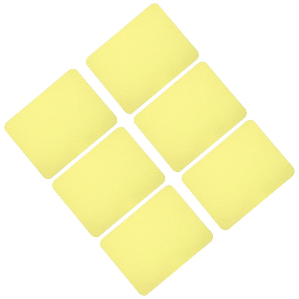 6Pcs Iron On Patches Fabric Repair Patches Iron-On Mending Fabric Khaki for Clothes Repair Pants Hole Repairing and Decoration