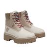 Timberland Stone Street 6 Inch Premium Platform Boot Year of the Snake Women Sneakers White TB0A2H3C-EM3