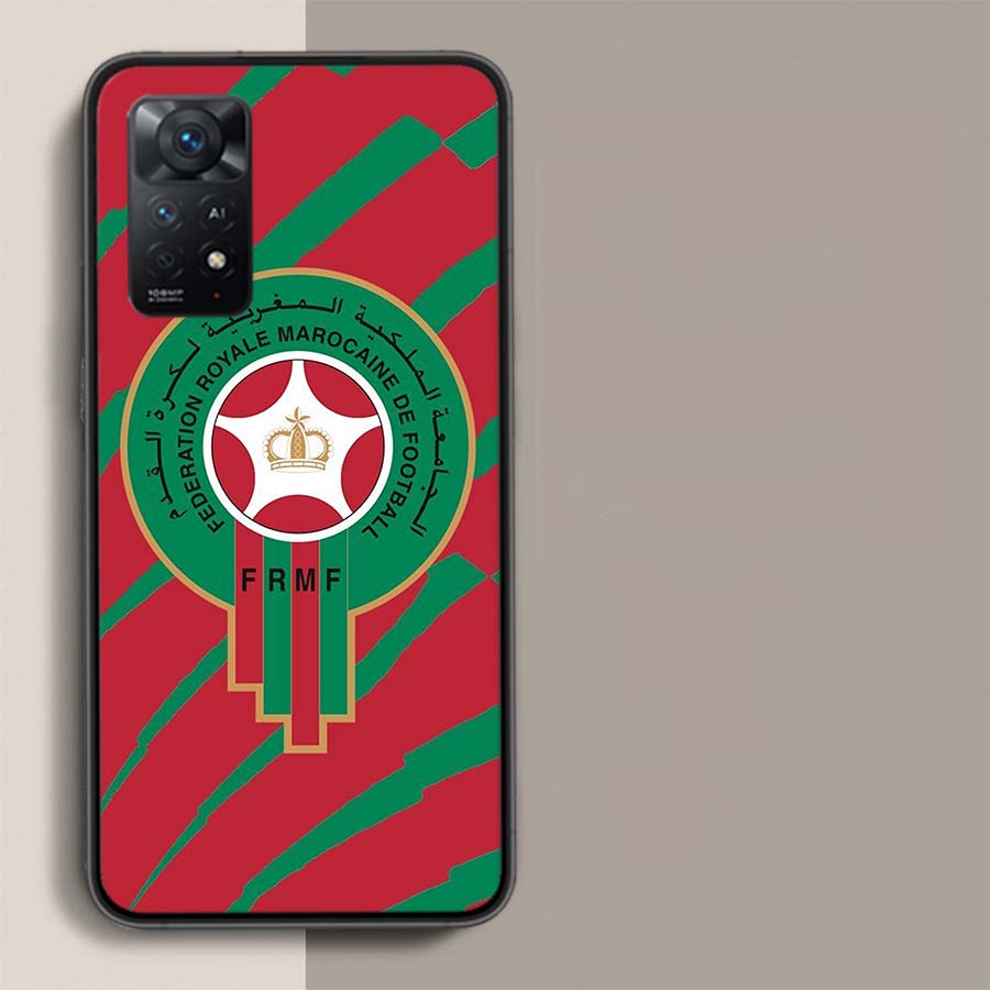 Morocco Flag Phone Case For Xiaomi Redmi Note 12 Pro Plus 5G 12S 11 11E 11T Pro 10 9 8 7 11S 10S 4G 9T 8T 9S Capa Coque Cover So