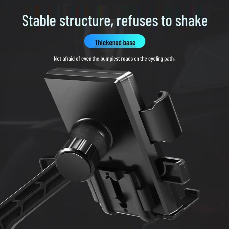 Lishi Universal Rearview Mirror Phone Mount for Motorcycles & Bikes