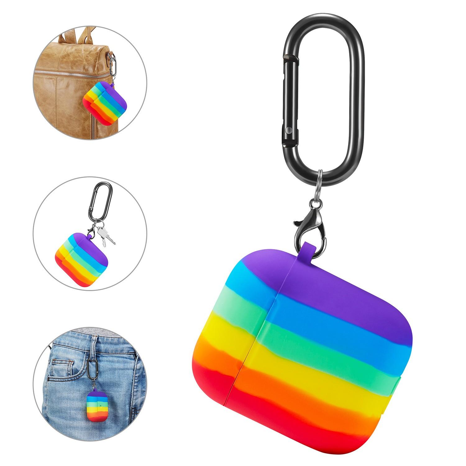 

Симпатичный силиконовый чехол Sagit для Rainbow + защитный чехол для брелка