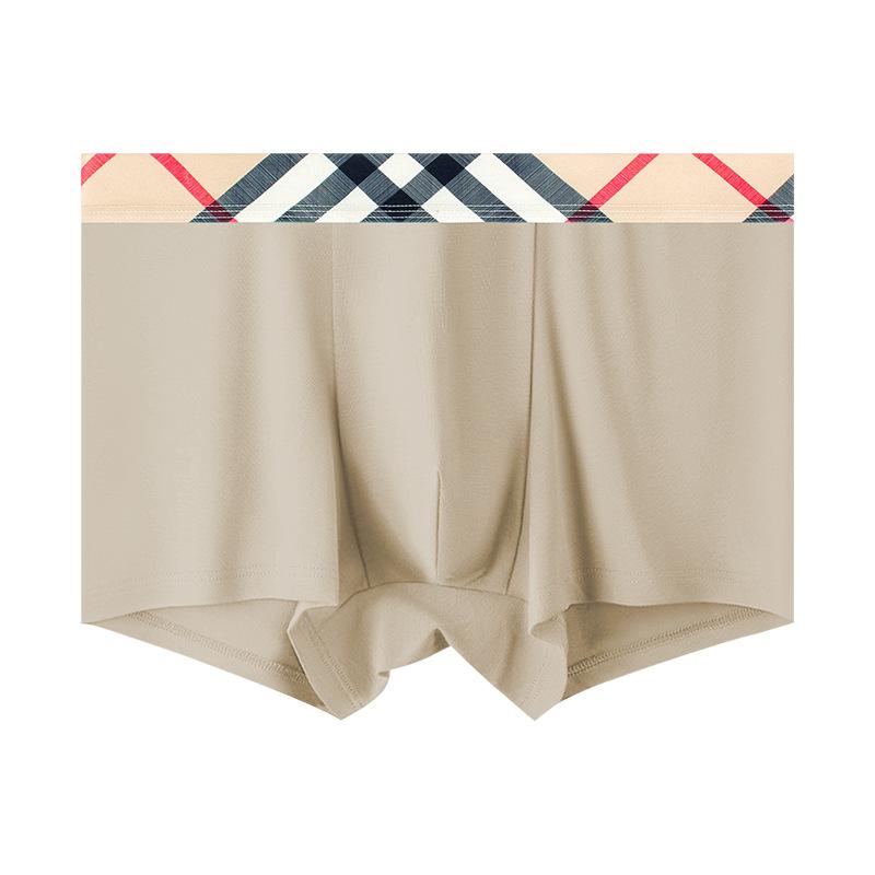 Men's Underwear Large Size Breathable Four Cornered Pants Antibacterial Crotch Youth Sports Loose Flat Leg Pants