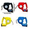 Plastic LED Dog Leash With Garbage Bag Puppy Traction Belt Pet Traction Rope  Small Dogs