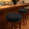 Wear-resistant Slipcover Soft Elastic Bar Stool Covers Round Stool Chair Cover  Bar Counter