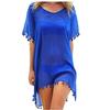 Women Beachwear Swimwear Tassel Bikini Cover Up Summer Beach Dress