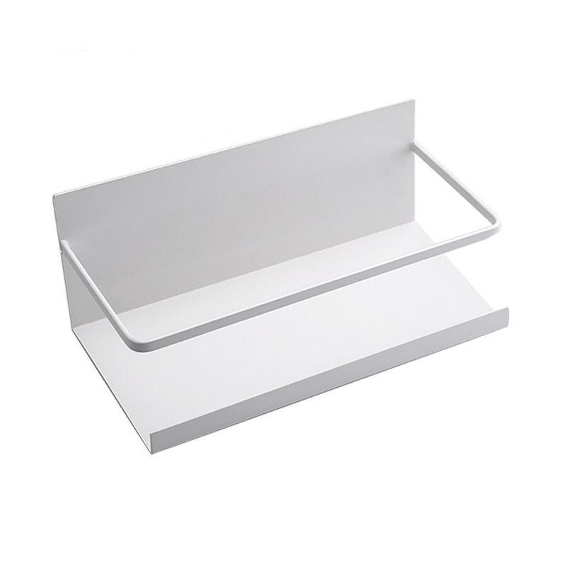 Magnetic Refrigerator Side Sundries Storage Rack Kitchen Items Spices Seasoning Metal Shelf Home Punch-Free Organization Holders