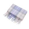 Soft Classic Plaid Scarf Cold-proof Long Neckscarf with Tassel Large Knitted Wool Shawl  Winter
