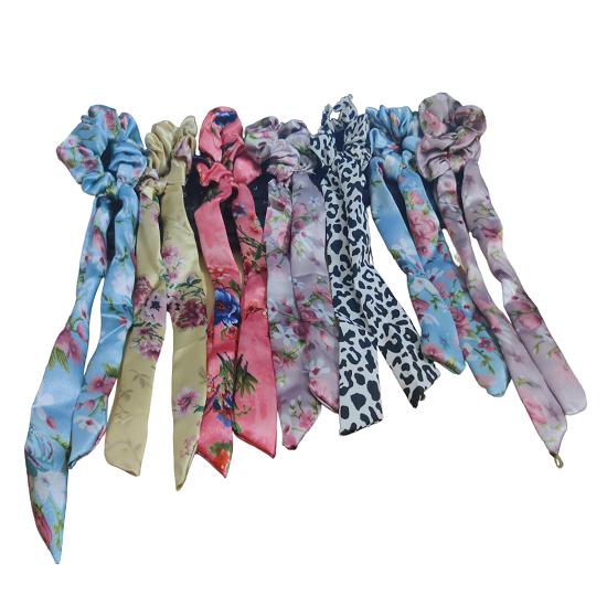 

@ Elastic Hair Band Hair Ribbon Multicolor For Women 7 Pcs