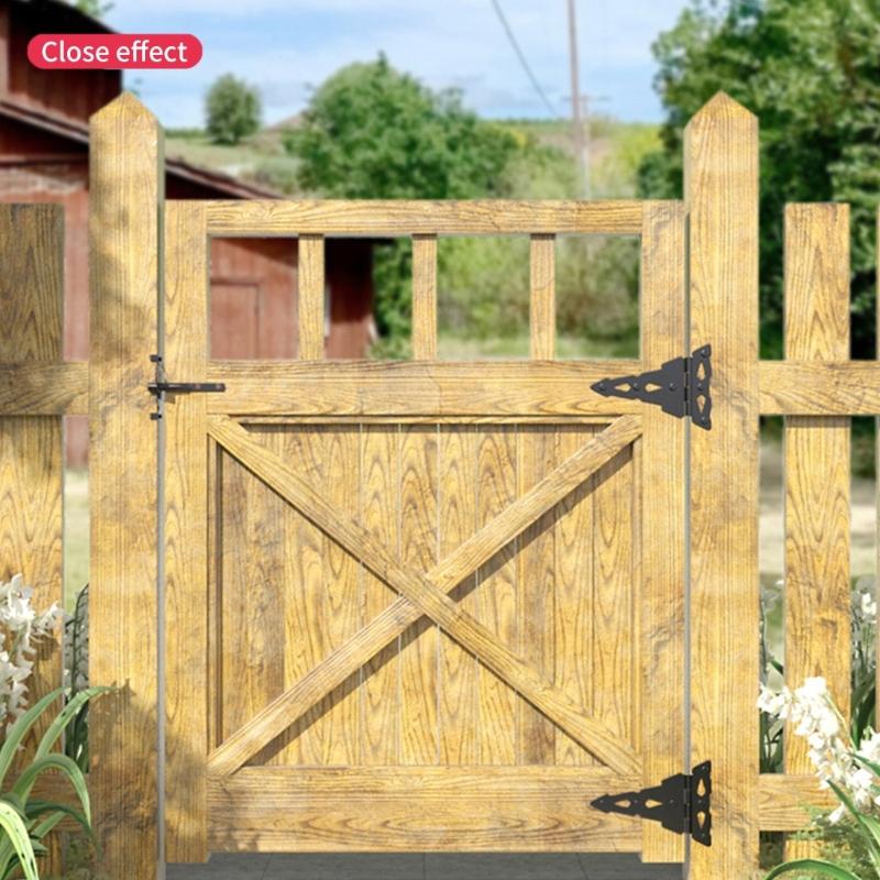 Auto Locking Gate Latches Heavy Duty Latches Iron Security Lock Quick Pin Door Bolt Automatic Latches Door Hardwares