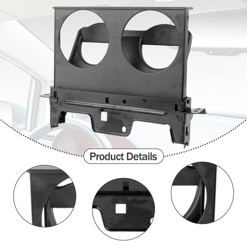 Car Drinks Holder Pull Out PP Plastic Dashboard Cup Organizer for Toyota for 4runner Hilux 1989-1995 Upgrade Interior