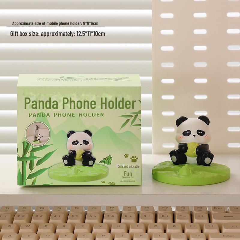 Adorable Lucky Cat Phone & Tablet Stand - Creative Cartoon Desktop Holder Ornament & Gift for Couples