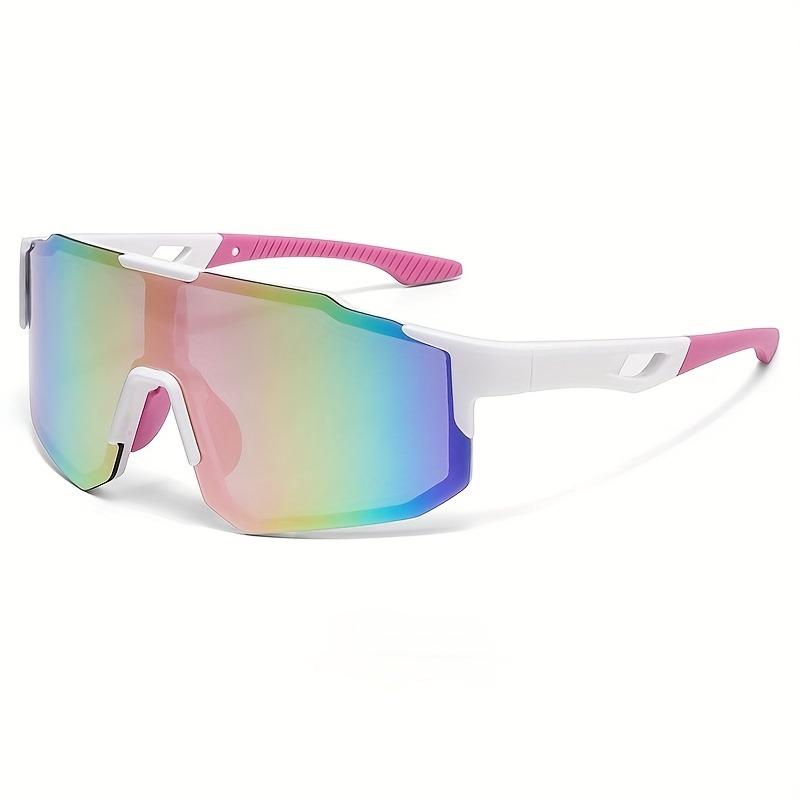 5 Piece Set Fashionable Large Frame Color Unisex Glasses Trendy Eyewear for Men Women