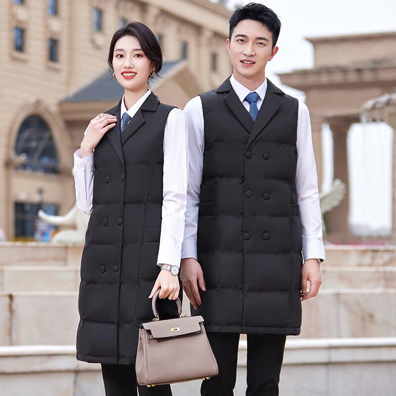 Teluoman Unisex Mid-Length Padded Work Vest