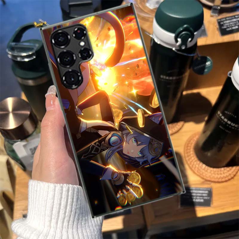 Honkai Star Rail Cipher Cases Phone Case for Samsung Galaxy S26 Ultra S25 Edge S24 S23 FE S21 Plus S20 S22 S10 Cover TPU Capa Sh