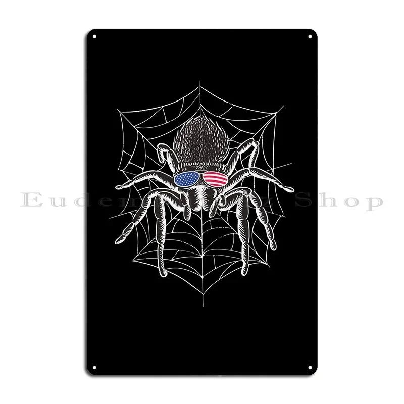 AMERICAN TARANTULA SPIDER Metal Plaque Poster Create Poster Garage Plaques Design Custom Tin Sign Poster 20x30cm(7.8x11.8inch)