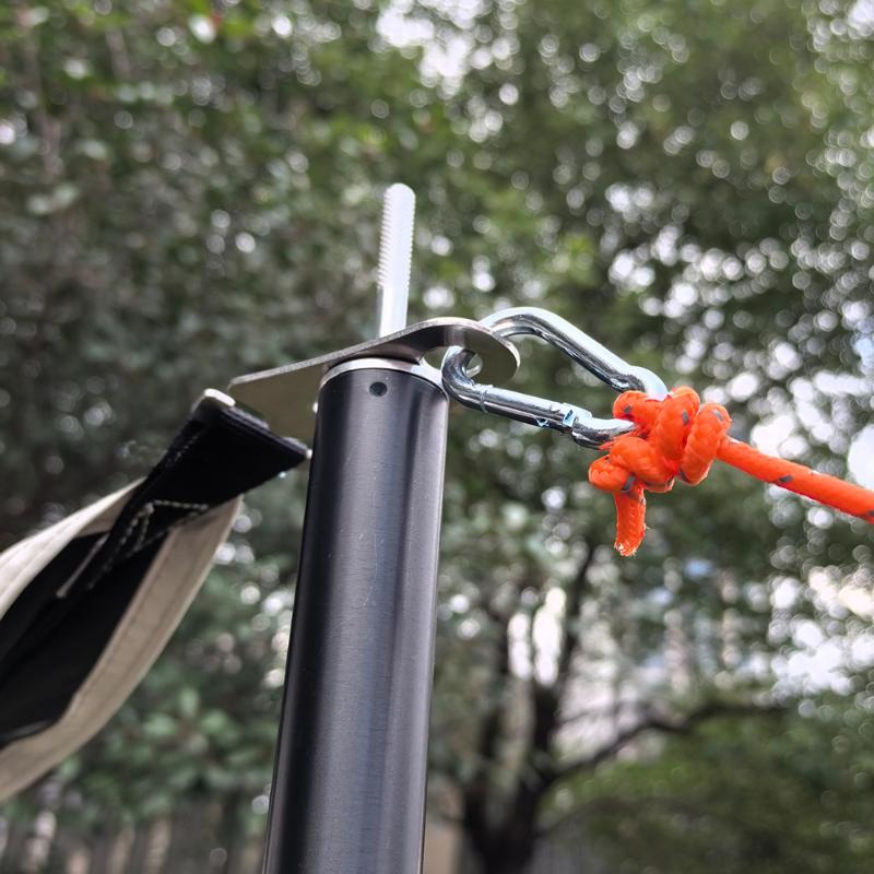 New Stainless Steel Wind Buckle,tent Adjuster, Wind Buckle Camping Rope Buckle,tent Fastening Accessories Tent Quick Knot Buckle