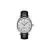 TISSOT Le Locle Collection Automatic Mechanical Movement Unisex Watch 39.3mm Silver Dial T0064071603300+T41112357