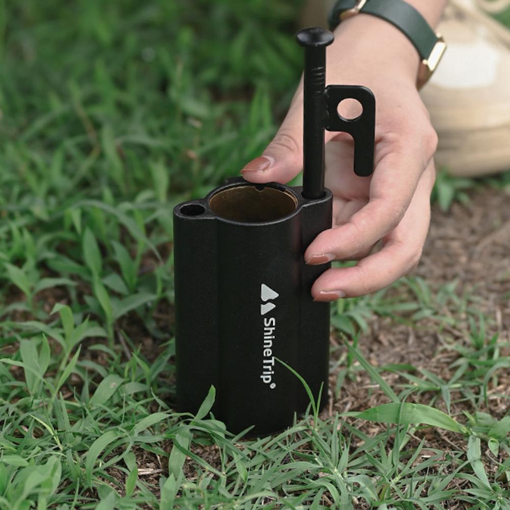 

Awning Rod Holder Outdoor Camping Canopy Rod Holder Reinforced Windproof Tent Awning Rod Fixed Tube чорний