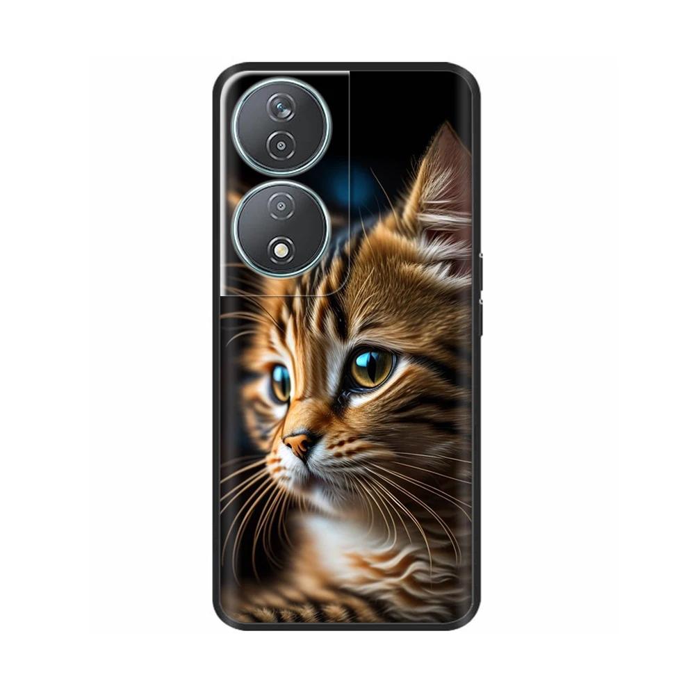 Für Honor X7b Hülle Bemalte Cartoon-Blume Silikon Funda TPU Weiche Abdeckung Für Honor X7B 5G Hüllen Für Honor 90 Smart Schutzhülle