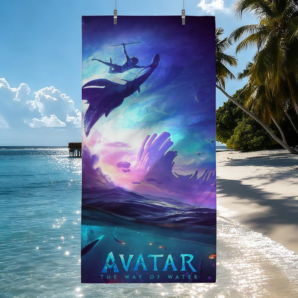 Film A-Avatar Cool Ručník Rychleschnoucí Plážové Ručníky Jsou Vhodné Pro Bazény Kempování Jógu A Posilovnu