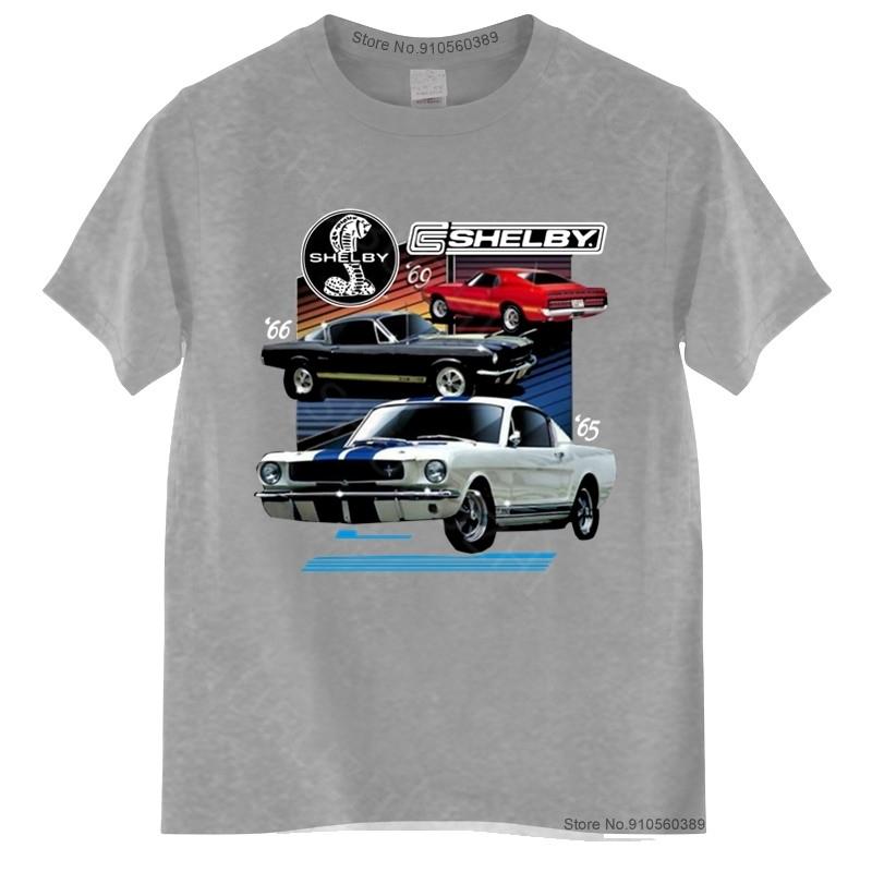 Unisexs TShirt Licensed Shelby Cars Style Tshirt for Unisex Muscle GT350 shubuzhi brand tshirt new Summer Style teeshirt