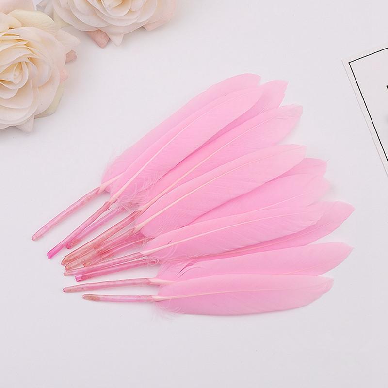 20Pcs Duck Feathers DIY Dream Catcher Halloween Crafts Supplies Wedding Home Partys Decor Jewelry Creation Apparel Accessories