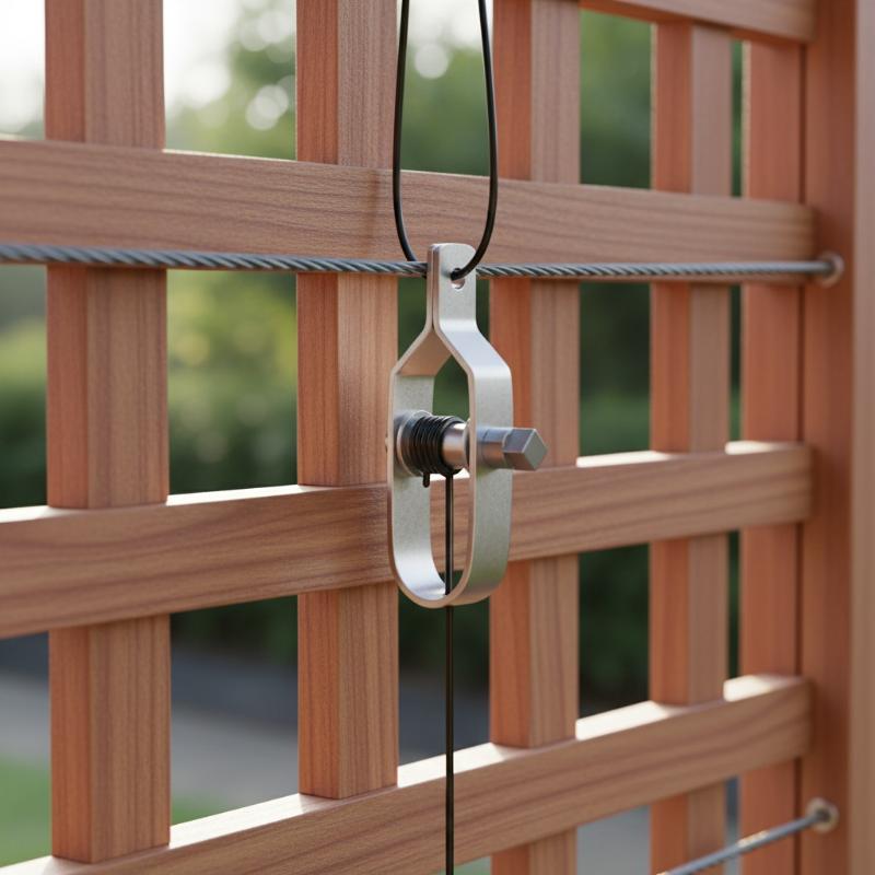 Tirafilo per Installazione Filo Spinato Fibbia in Acciaio Fissaggio 2mm 3mm per Recinzione Agricola e Supporto Vite da Uva per Serra