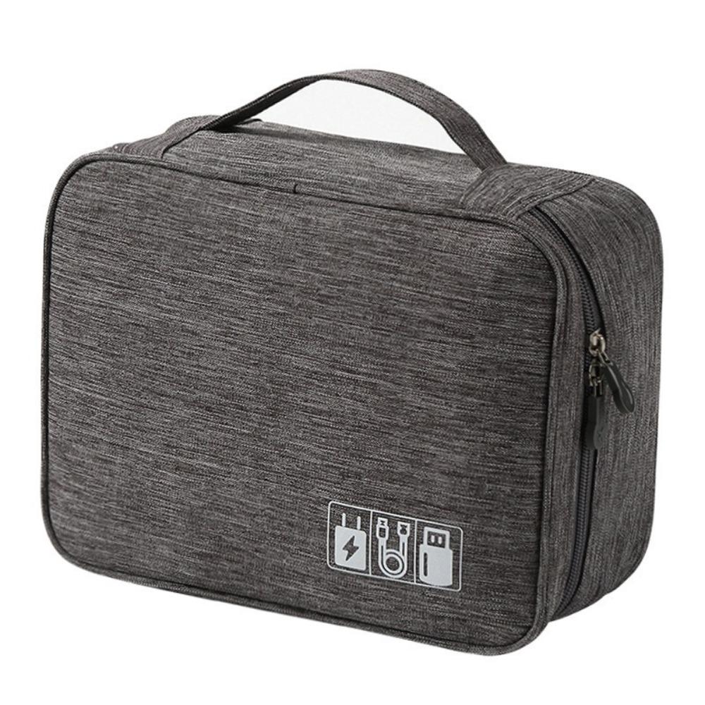 Dustproof Travel Electronic Storage Bag Portable Multifunctional Storage Case Cable Management