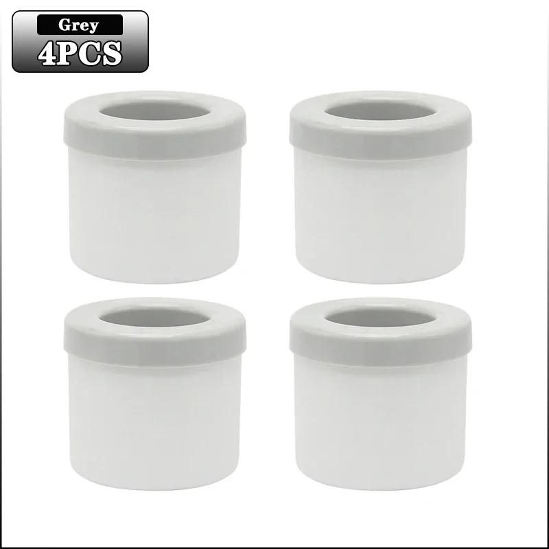 1-4PCS Silicone Ice Cube Tray Easy Release Durable Mold for Making Ice Cubes Ice Bucket Ice Cup Kitchen Bar Accessories