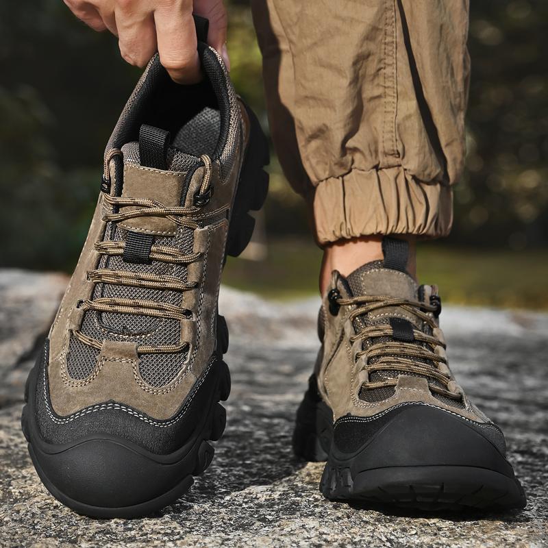 Fashion Simple Men Trainers 2025 New Leather Casual Sneakers for Men New Fashion Male Walking Shoes Outdoor Non-Slip Treking Footwear