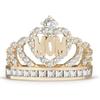 Crown-Shaped MOM Ring - Stylish Mother's Day Gift for Women